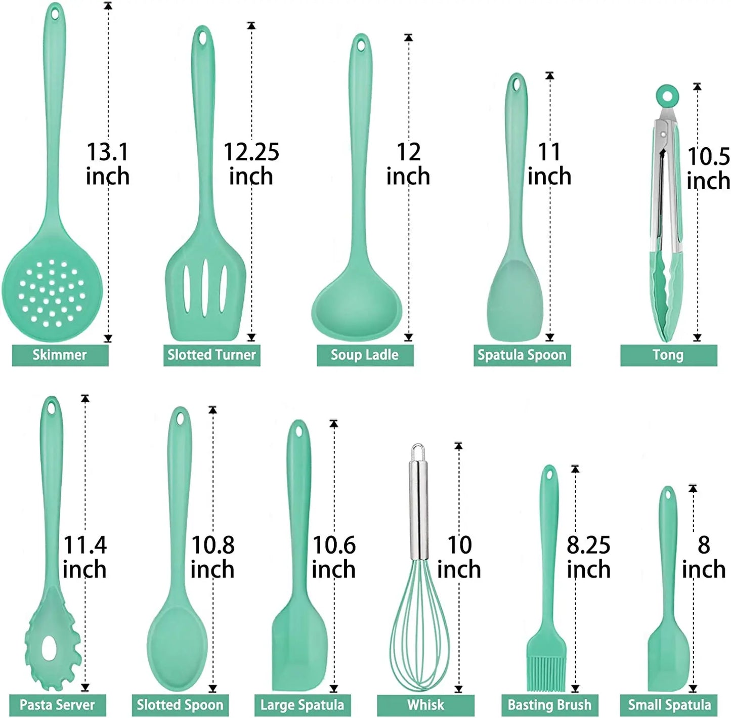 Silicone Kitchen Cooking set